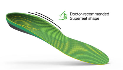 SUPERFEET RUN COMFORT (Great for Running & Walking Shoes)