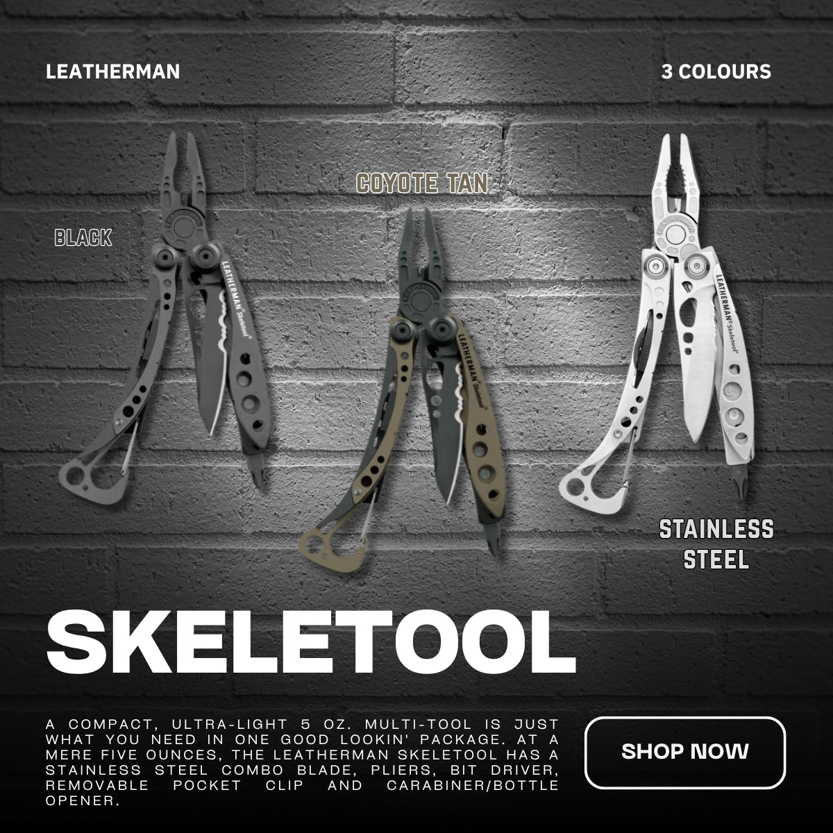 LEATHERMAN SKELETOOL