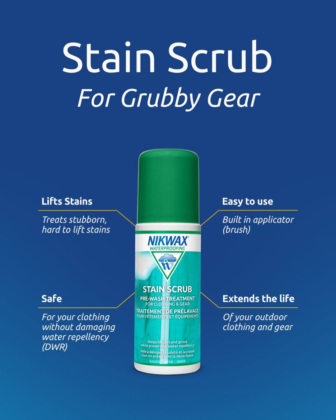 Nikwax Stain Scrub (125ml)
