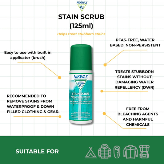 Nikwax Stain Scrub (125ml)