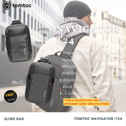 Tomtoc Navigator-T24 Sling Bag | 5L - 7L | 11 inch - 14 inch