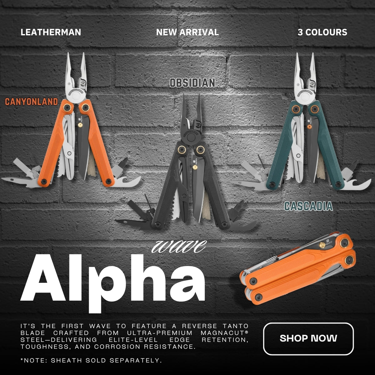 LEATHERMAN Wave Alpha | Multi-tools