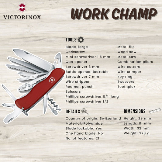 Victorinox Work Champ | Multi-tool