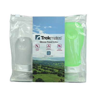 Trekmates Silicone Travel Bottles