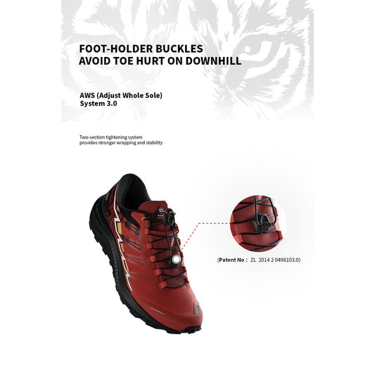 Kailas Fuga Pro 4 Trail Running Shoes Men [FLAME RED]