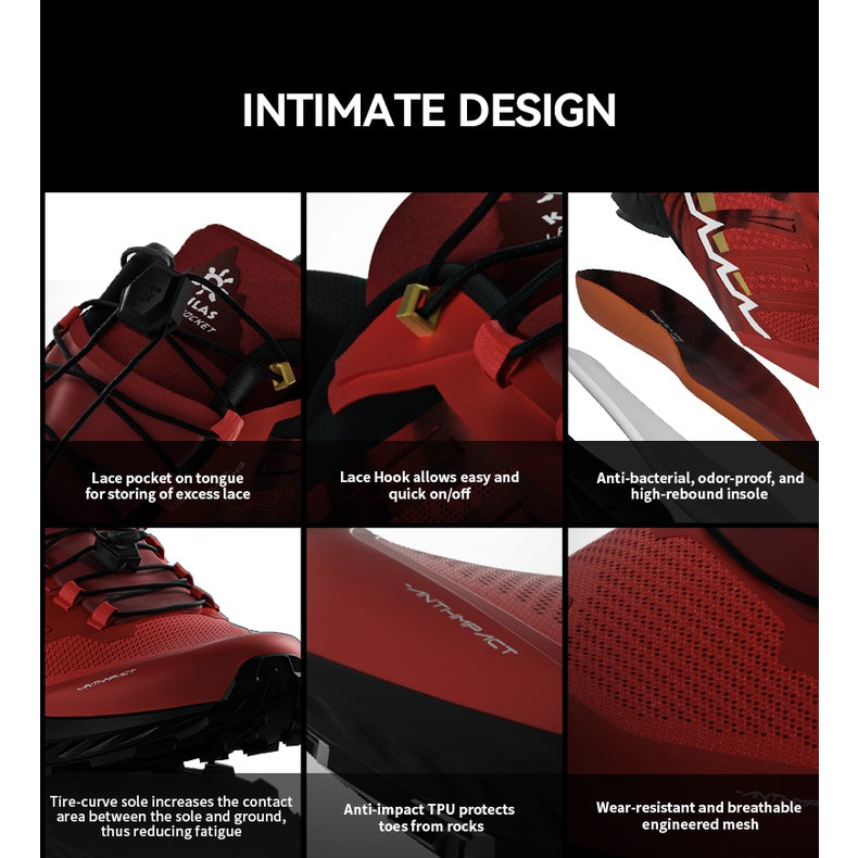 Kailas Fuga Pro 4 Trail Running Shoes Women [FLAME RED]