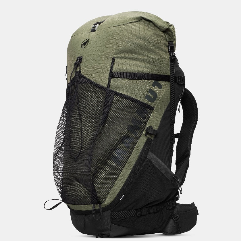 MAMMUT Ducan Spine 70-80 Hiking Backpack (Marsh-black)