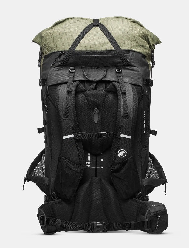 MAMMUT Ducan Spine 70-80 Hiking Backpack (Marsh-black)