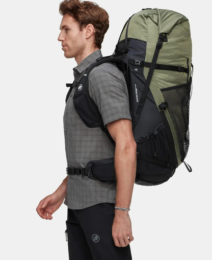 MAMMUT Ducan Spine 70-80 Hiking Backpack (Marsh-black)