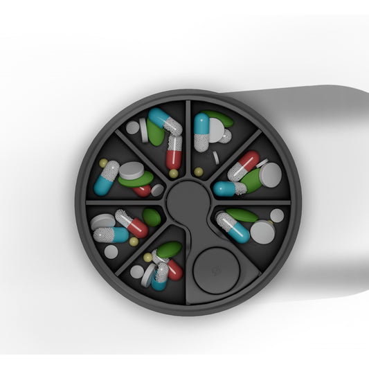 ShakeSphere Magnetic Pill Storage (2 Units Pack)