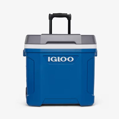 IGLOO Latitude 30 Qt Roller Cooler (Red)