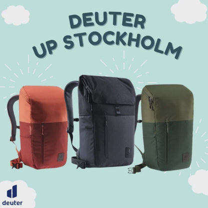 DEUTER UP STOCKHOLM LIFESTYLE DAYPACK | Laptop Backpack | 22 liters