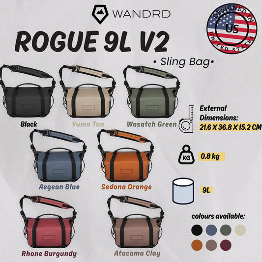 WANDRD ROGUE 9L V2 Sling Bag