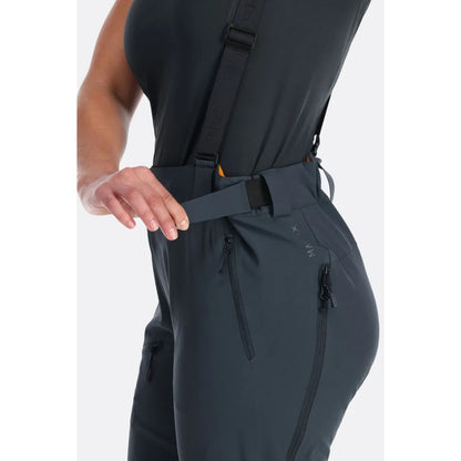 RAB Women's Khroma Ascendor Softshell Pants (Ebony)