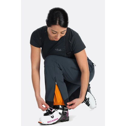 RAB Women's Khroma Ascendor Softshell Pants (Ebony)