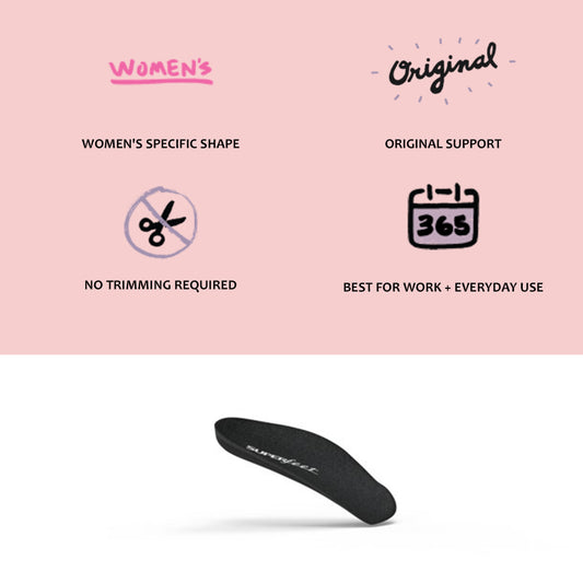 SUPERFEET EASYFIT WOMEN'S INSOLES (Orthotic Design)
