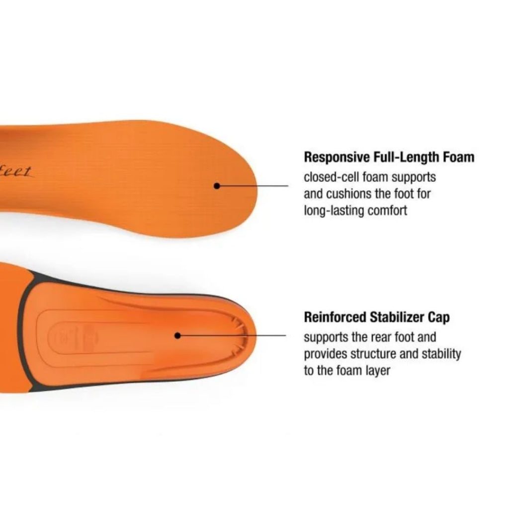 SUPERFEET ORANGE (TRIM-TO-FIT)(Great for High Impact Activities)