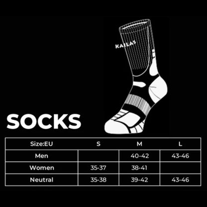 Kailas Low-cut Polygiene Women's Trail Running Socks (Black Gray)
