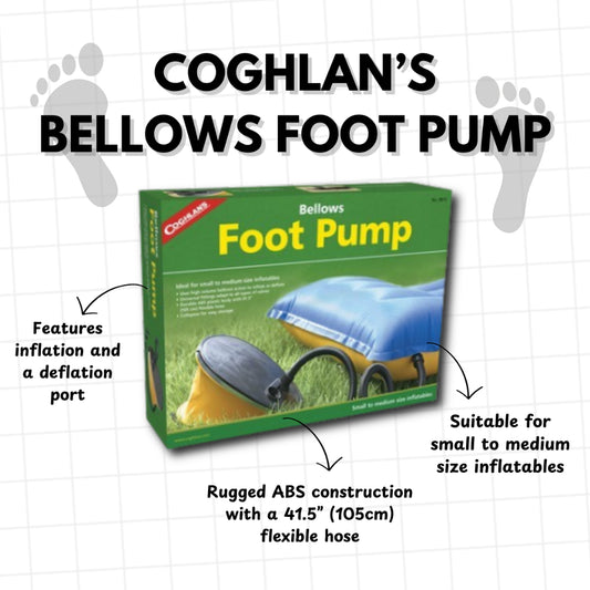 Coghlan's Bellows Foot Pump