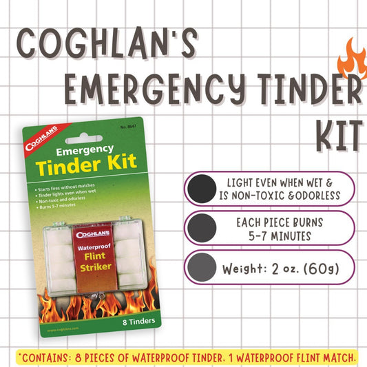 Coghlan's Emergency Tinder Kit