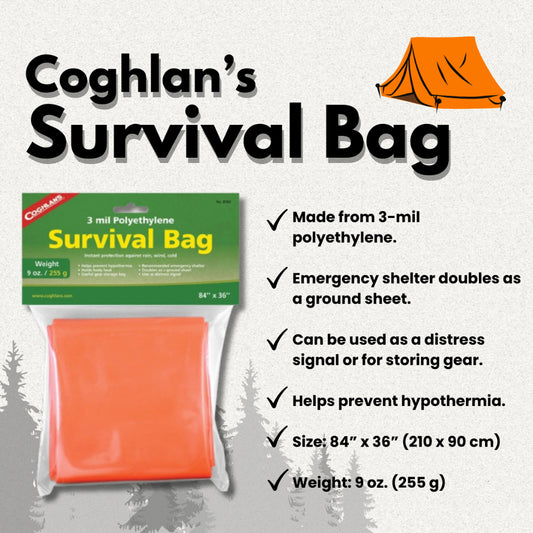 Coghlan’s Survival Bag