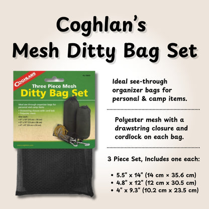 Coghlan's Mesh Ditty Bag Set