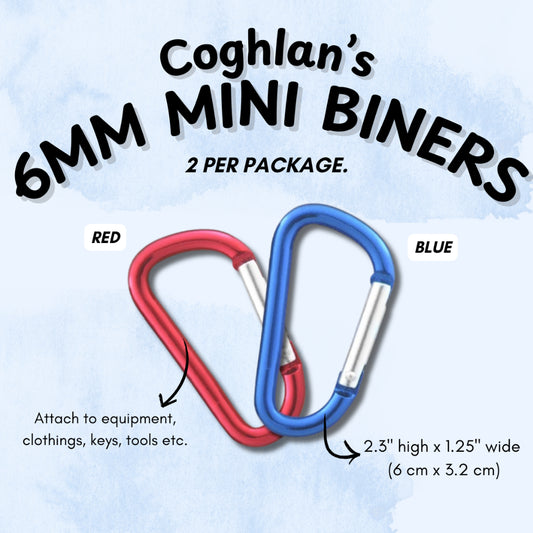 Coghlan's 6mm Mini Biners (2 per package)