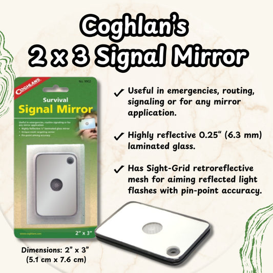 Coghlan's 2 x 3 Signal Mirror