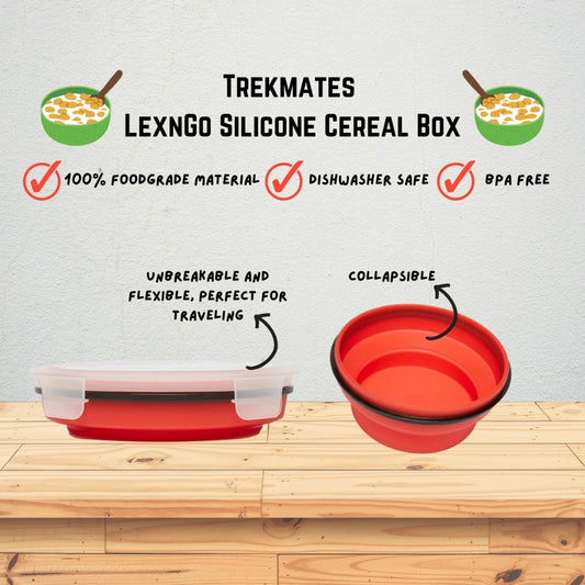 Trekmates LexnGo Silicone Cereal Box