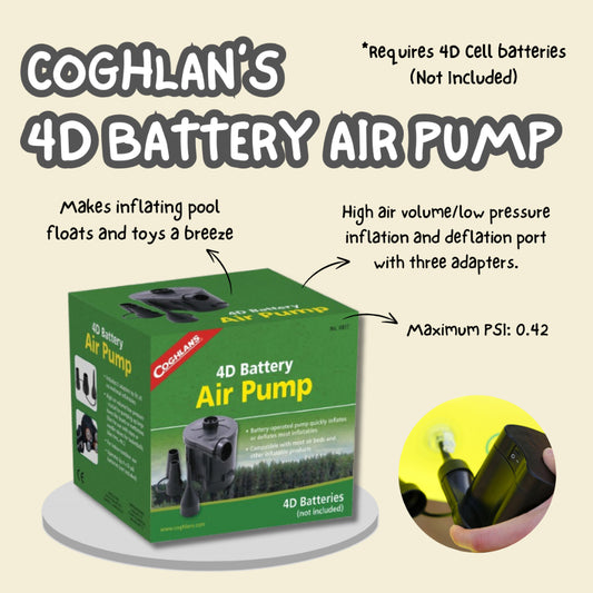 Coghlan's 4D Battery Air Pump