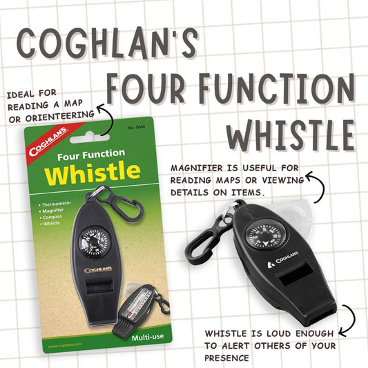 Coghlan's Four Function Whistle