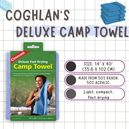 Coghlan's Deluxe Camp Towel - 40" x 14"