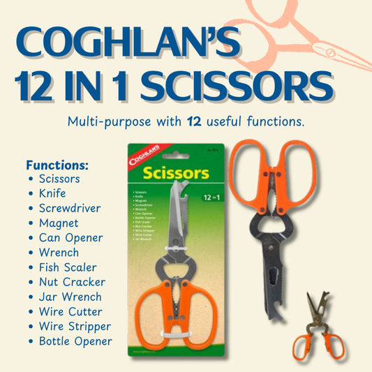Coghlan's 12 in 1 Scissors