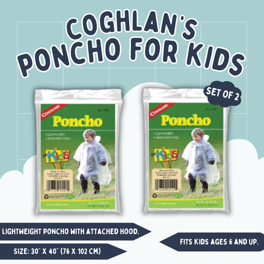 Coghlan's Poncho for Kids (Set of 2)