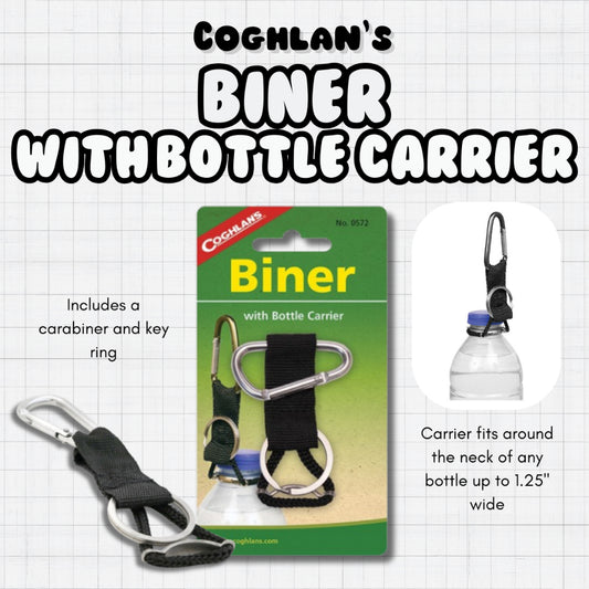 Coghlan's Biner with Water Bottle Carrier