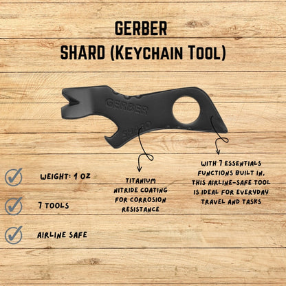GERBER SHARD (Keychain Tool)