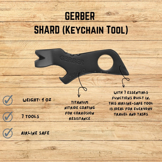 GERBER SHARD (Keychain Tool)