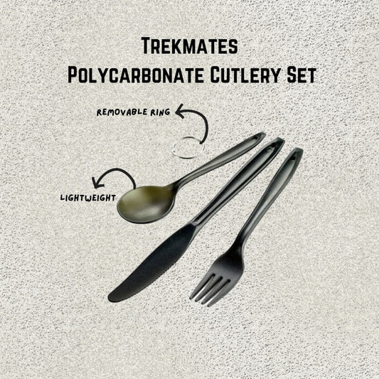 Trekmates Polycarbonate Cutlery Set