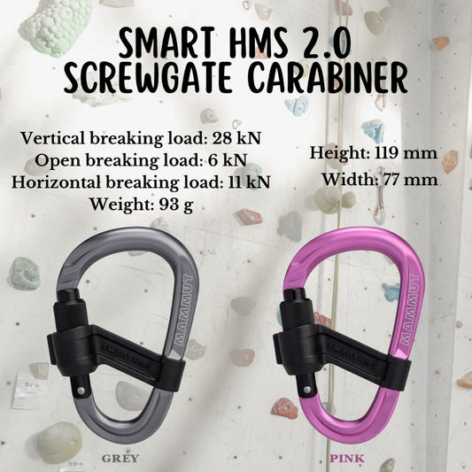 Mammut Smart HMS 2.0 Screwgate Carabiner