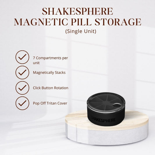 ShakeSphere Magnetic Pill Storage (SINGLE UNIT)
