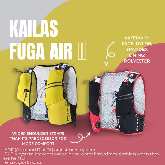 Kailas Fuga Air II Trail Running Hydration Vest Pack 8L