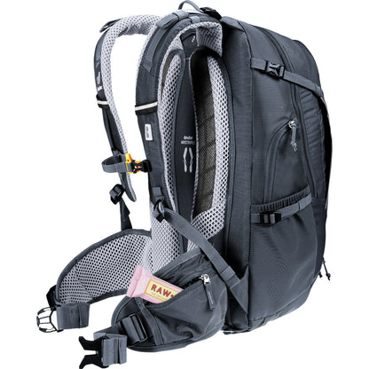 DEUTER TRANS ALPINE 24 BIKE BACKPACK (Black) + FREE GIFT(Hydration Bladder 3L)