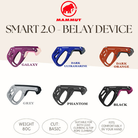 MAMMUT Smart 2.0 - Belay device