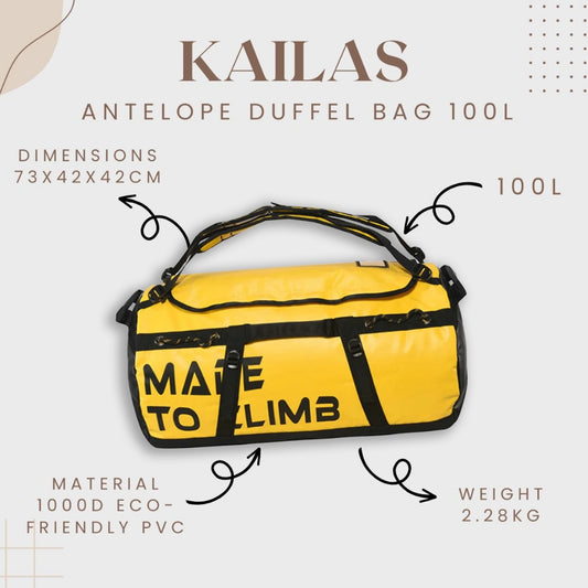 Kailas Antelope Duffel Bag 100L