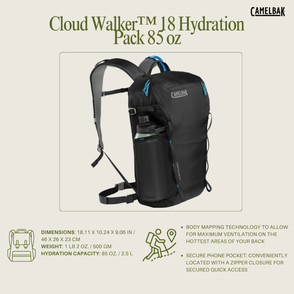 CAMELBAK Cloud Walker 18 Hydration Pack 85 oz