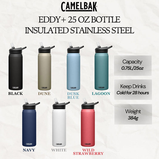 CAMELBAK EDDY+ 25 OZ BOTTLE, INSULATED STAINLESS STEEL