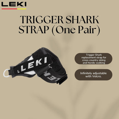 LEKI TRIGGER SHARK STRAP (One Pair)
