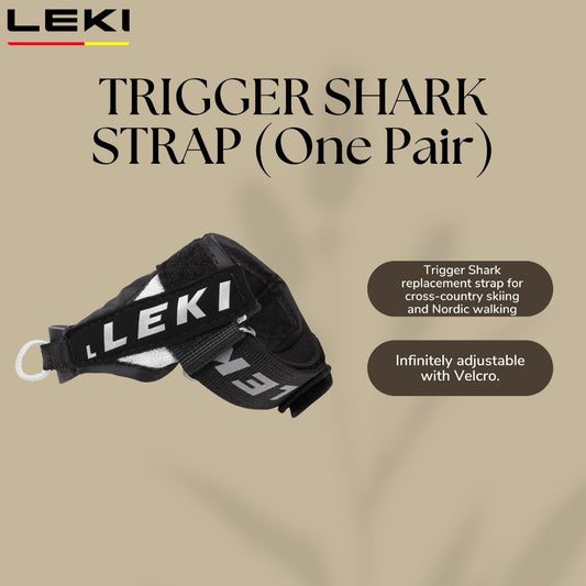 LEKI TRIGGER SHARK STRAP (One Pair)