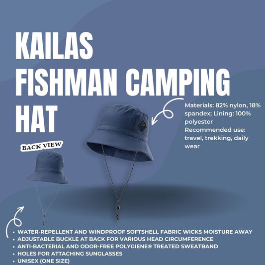 Kailas Fishman Camping Hat Unisex (One Size)