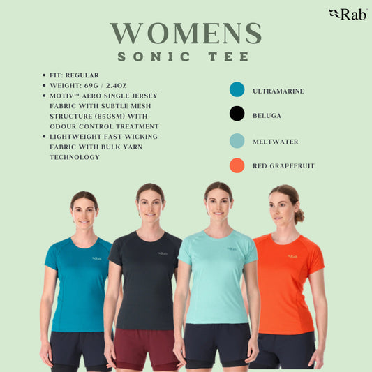 RAB Women's Sonic Tee